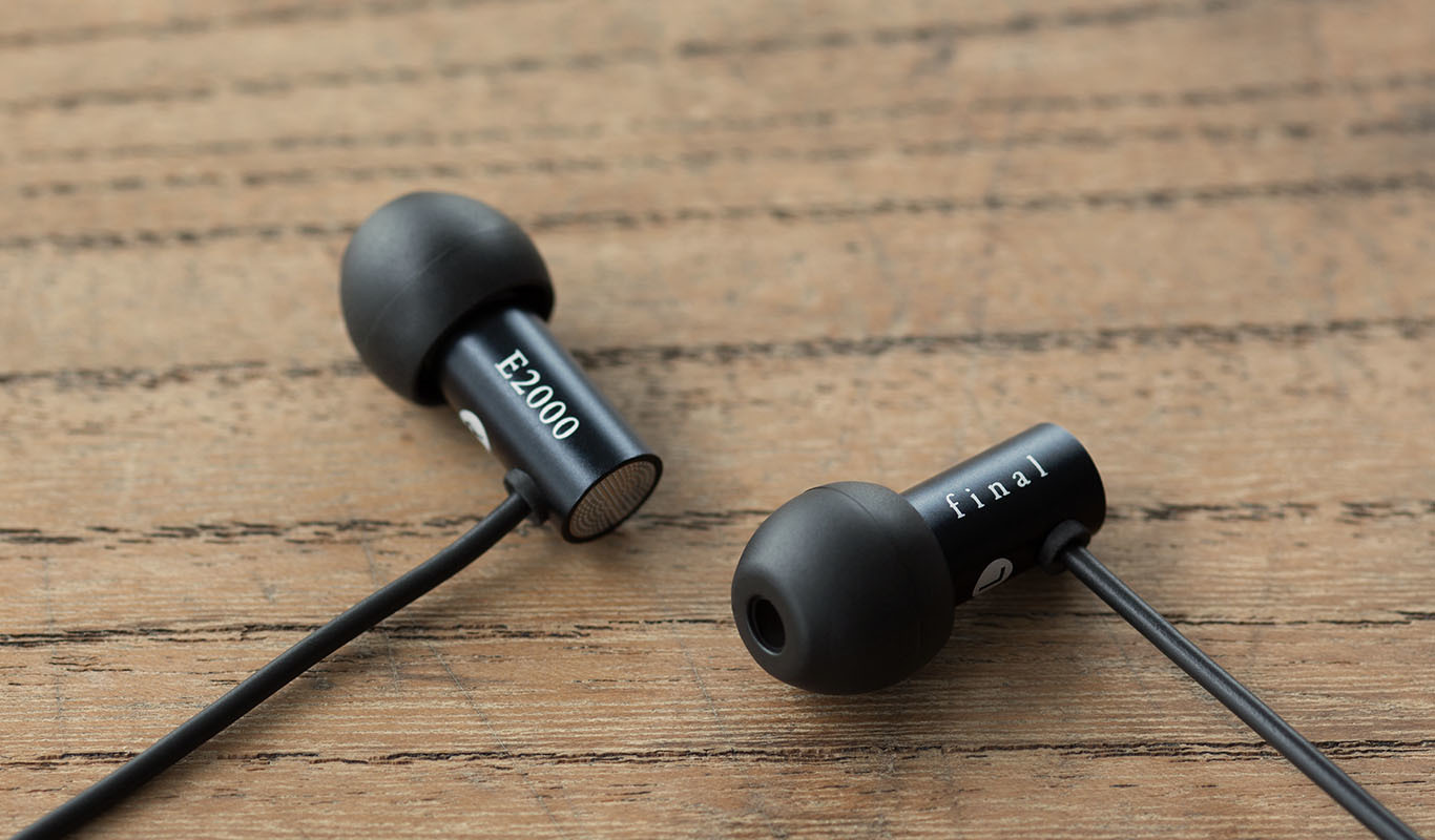 Дротові вакуумні навушники Final Audio E2000 з драйвером 6,4 мм та алюмінієвим корпусом